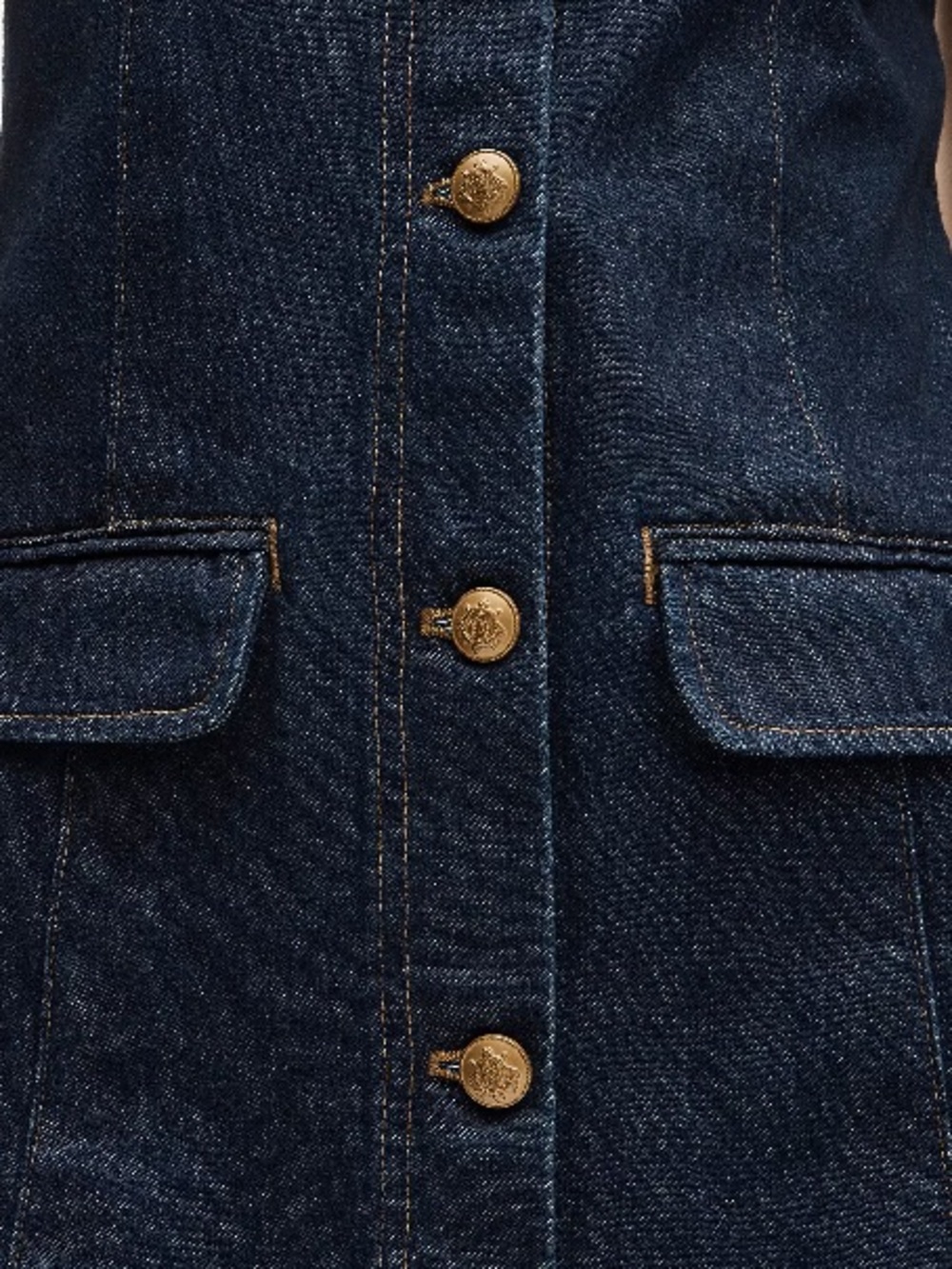 J. Crew Parc dress in denim - Picture 2 of 2